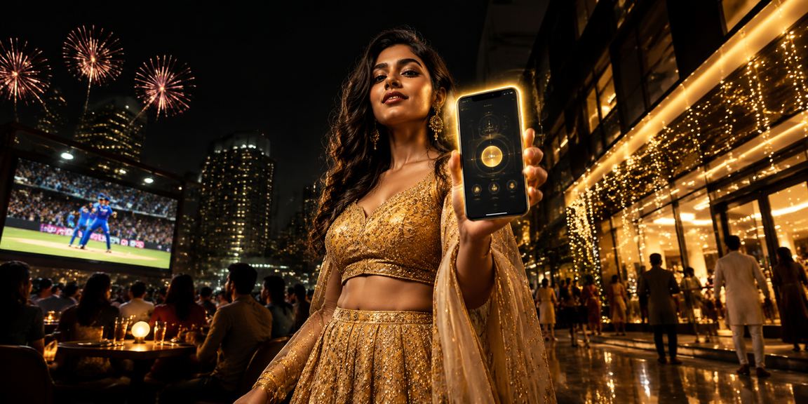 Indian cricket enthusiasts betting on mobile